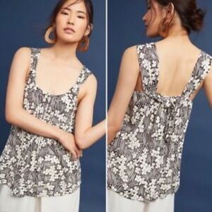 Anthropologie Vanessa Virginia Knotted Scoop Neck